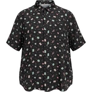 Disney Haunted Mansion Tarot Cards Universe Mens Shirt button down 3XL NEW NWT